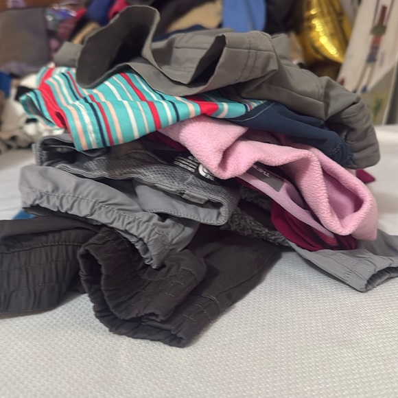North face lot of clothing size 6